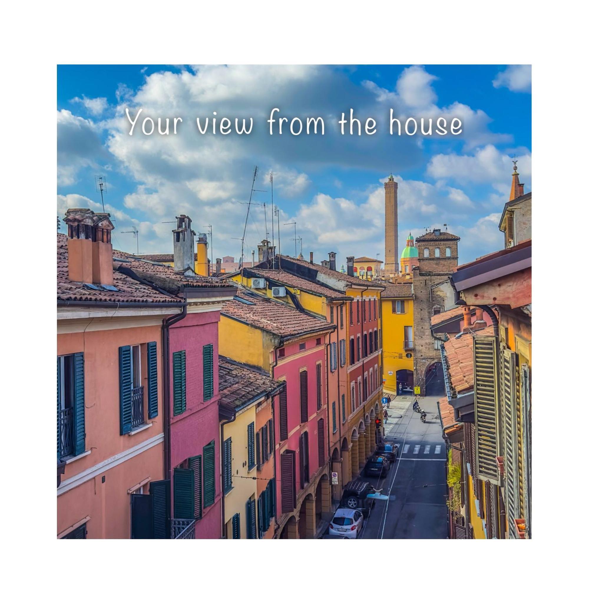 Healthy Flat Bologna - Tower Skyline View Daire Dış mekan fotoğraf